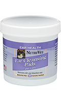 Nutri-Vet Feline Ear Wipe Влажные салфетки для ухода за ушами кошек