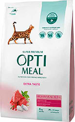 Optimeal Cat Adult High in Veal