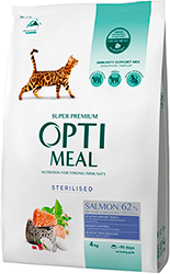 Optimeal Cat Adult Sterilised Salmon