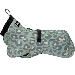 Paikka Visibility Raincoat Lite Green Leo Дощовик для собак, світло-зелений