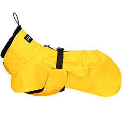 Paikka Visibility Raincoat Lite Yellow Дощовик для собак, жовтий