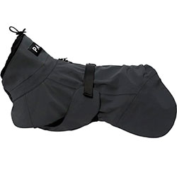 Paikka Visibility Raincoat Dark Дождевик для собак, темно-серый