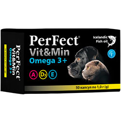PerFect Vit&Min Omega3+ для кошек и собак, 1 грамм