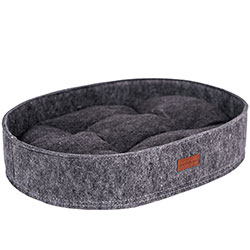 Pethouse Лежак Nest для кошек и собак, серый