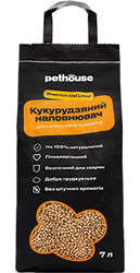 Pethouse Кукурузный наполнитель для кошачьего туалета