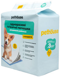 Pethouse Гигиенические пеленки для кошек и собак, большие