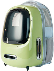 Petkit Рюкзак-переноска Breezy2 Smart Cat Carrier Green для кошек и собак весом до 8 кг