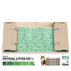 Petkit Crystal Litter Set Fresh Green Силікагелевий наповнювач для автоматичних туалетів Purobot Crystal Duo