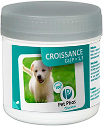 Pet Phos Croissance Ca/P 1:3 Dog