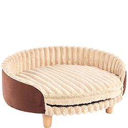 Pets Heaven Ambience Premium Софа Mia Ivory-Brown для собак і котів