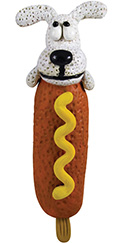 Petstages Lil Corn Dog - Игрушка с пищалкой для собак