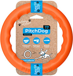 PitchDog Игровое кольцо для собак, 17 см