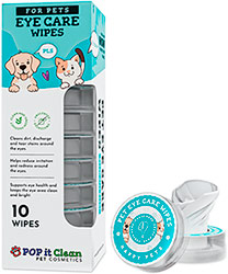 POP it Clean Eye Care Wipes Серветки для догляду за очима котів і собак