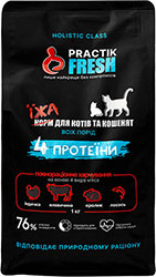Practik Fresh "4 протеина" для кошек и котят