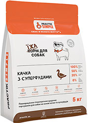 Practik Simple "Утка с суперфудами" для собак средних и крупных пород