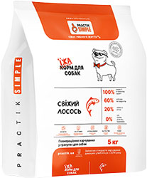 Practik Simple "Свежий лосось" для собак средних и крупных пород