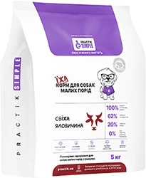 Practik Simple "Свежая говядина" для собак малых и миниатюрных пород