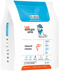 Practik Simple "Свежий лосось" для кошек