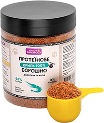 Practik SuperFood Протеиновая мука "Криль" для собак и кошек