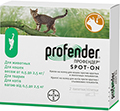 Bayer Profender Spot-On для кошек от 0,5 до 2,5 кг