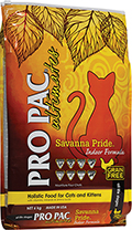 Pro Pac Ultimates Cat Savanna Pride Indoor Formula