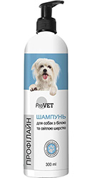 ProVET ПрофиЛайн Шампунь для собак с белой шерстью