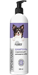 ПрофиЛайн ProVET Шампунь с кератином для длинношерстных собак