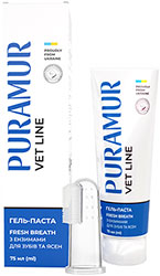 Puramur Vet Line Fresh Breath Гель-паста з ензимами для котів і собак