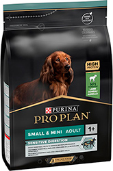 Purina Pro Plan Dog Adult Small and Mini Sensitive Digestion OptiDigest Lamb