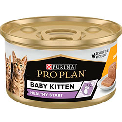 Purina Pro Plan Baby Kitten Нежный мусс с курицей для котят