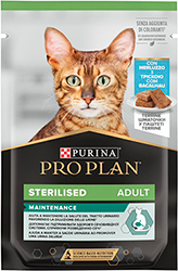 Purina Pro Plan Adult Sterilised Шматочки в паштеті з тріскою для кастрованих котів