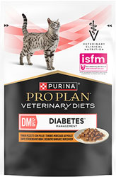 Purina Pro Plan VD DM St/Ox — Diabetes Managment Feline Шматочки з куркою для котів