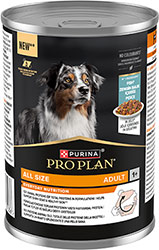 Purina Pro Plan Adult Шматочки з рибою для собак