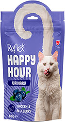 Reflex Happy Hour Adult Cat Treat Urinary Chicken & Blueberry