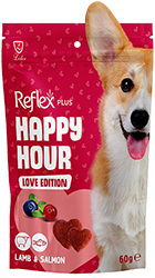 Reflex Plus Happy Hour Treat Love Edition Lamb & Salmon