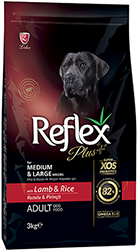 Reflex Plus Dog Adult Medium & Large Breeds Lamb & Rice