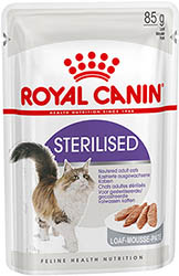 Royal Canin Sterilised в паштете для кошек