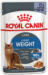 Royal Canin Light Weight Care в желе для кошек