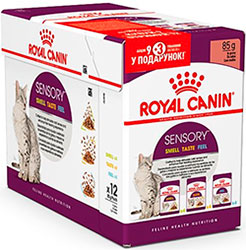 Royal Canin Multi-Pack Sensory в соусе для кошек