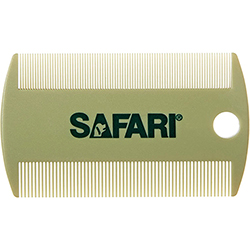 Safari Double-Sided Cat Flea Comb Двосторонній гребінець для вичісування бліх у котів