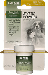 Safari Styptic Powder Кровоостанавливающий порошок для собак и кошек