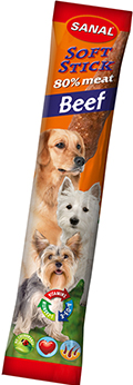 Sanal Soft Sticks Beef - палочки с говядиной для собак