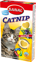 Sanal Catnip - сердечки с кошачьей мятой для кошек