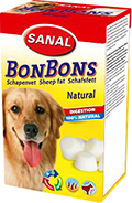 Sanal BonBons Natural - лакомства с овечим жиром для собак