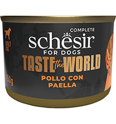Schesir Taste the World Chicken with Paella для собак