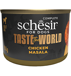 Schesir Taste the World Chicken Masala для собак