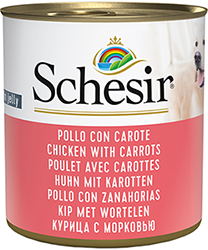 Schesir Chicken with Carrots для собак