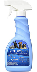Sentry Pro Спрей от блох и клещей для собак и кошек
