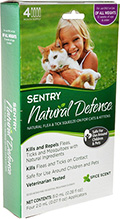 Sentry Natural Defense Капли от блох и клещей для кошек и котят