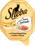 Sheba Кусочки из мяса индейки в белом соусе